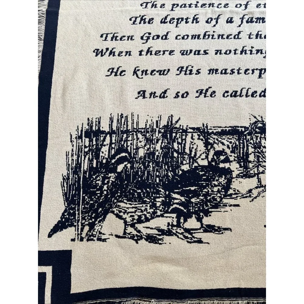 Woven Throw Blanket 
